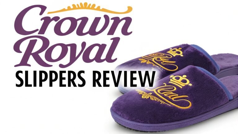 Crown Royal Slippers Review: Luxury Comfort