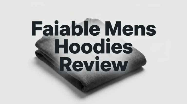 Faiable Mens Hoodies Review: Are They Thick?