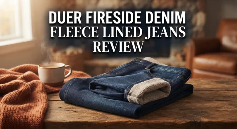 DUER Fireside Denim Fleece-Lined Jeans Review 2026: Buyer’s Guide
